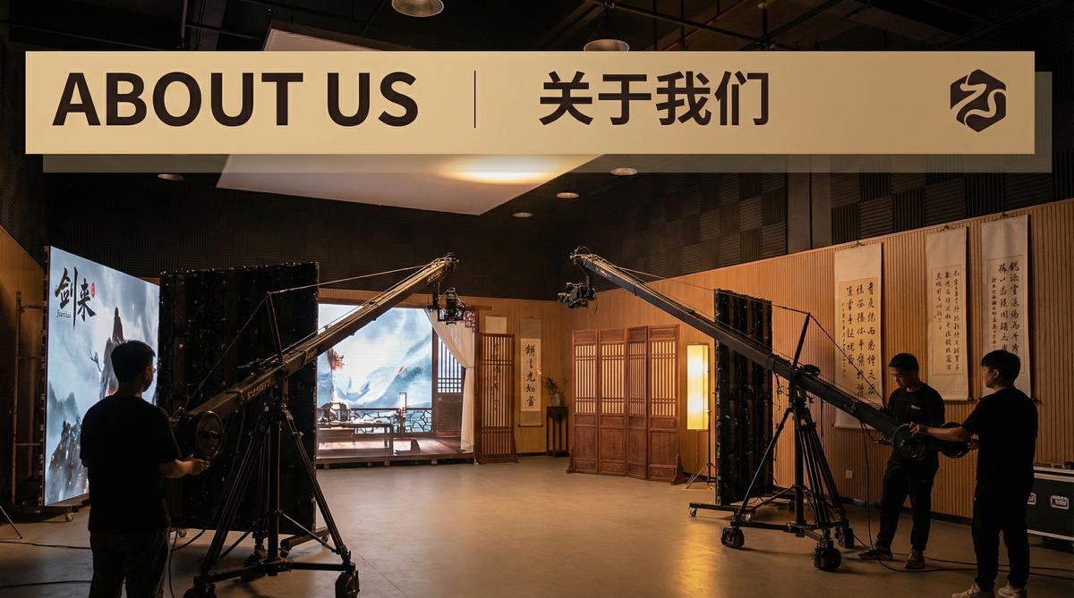 每日大赛影视传媒公司拍摄现场